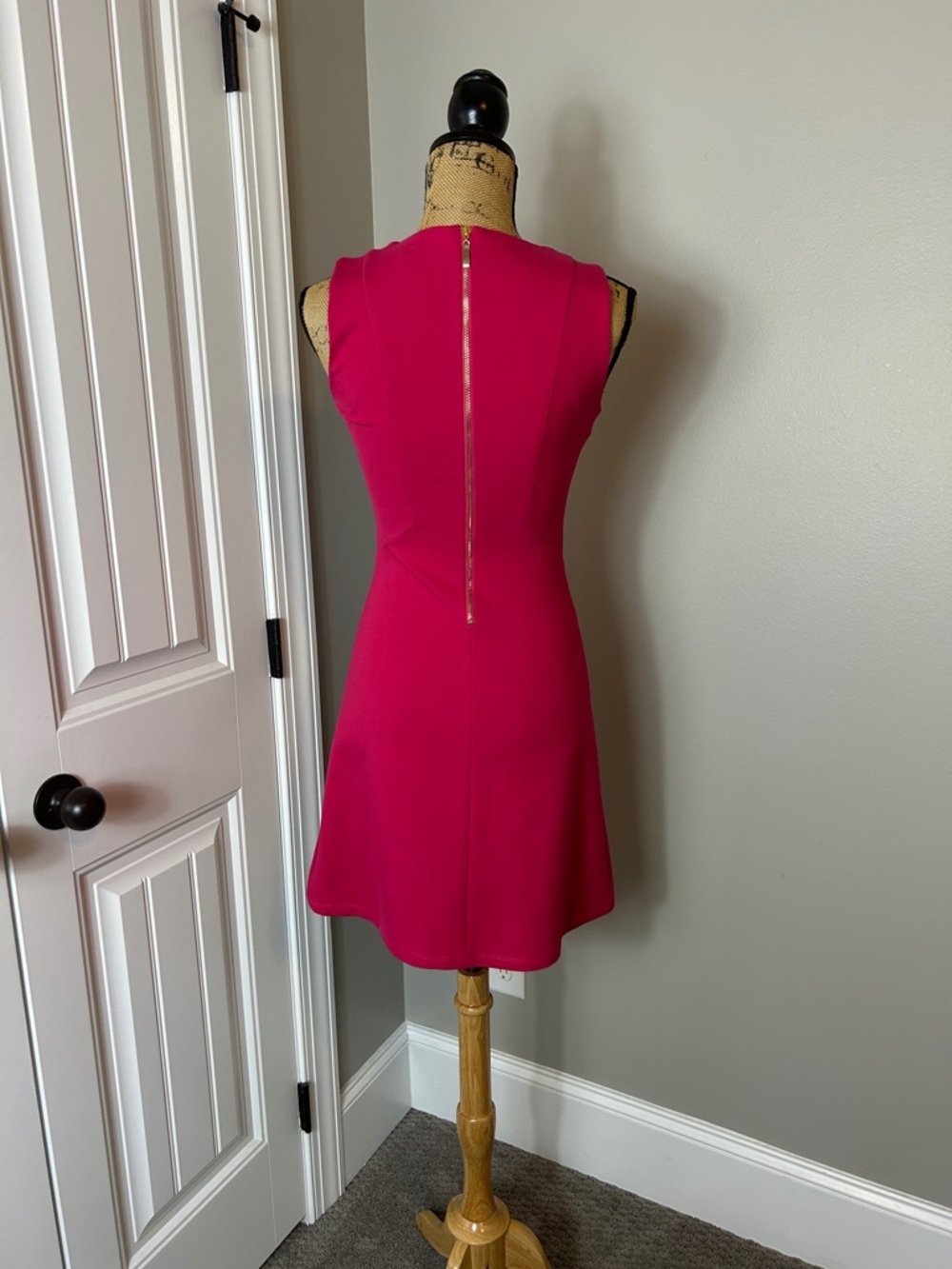 JB by Julie Brown Hot Pink Sleeveless Dress - Picture 9 of 9